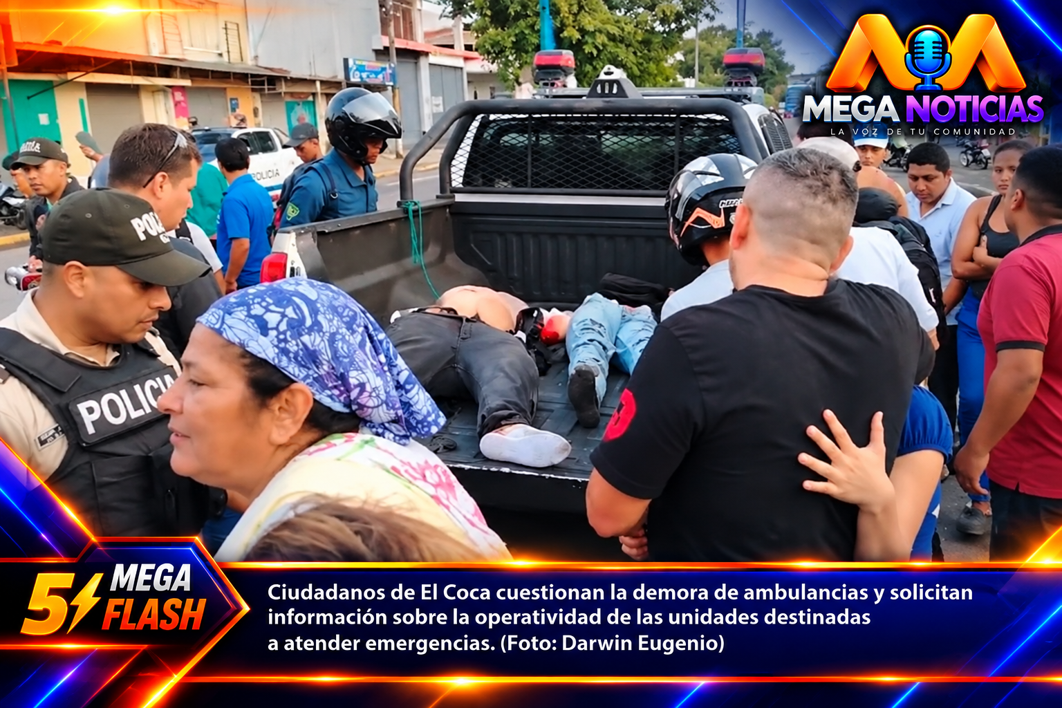 ¡Ambulancias que no llegan a tiempo! crece la preocupación por la atención de emergencias en El Coca