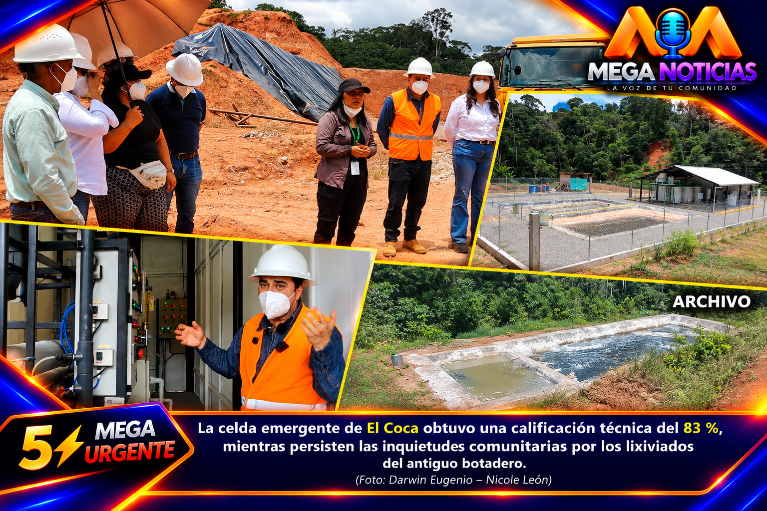El Coca: cinco años después de una sentencia, la basura se trata mejor, pero la contaminación del antiguo botadero sigue bajo la lupa